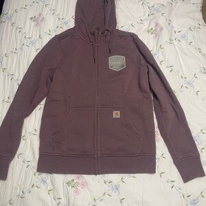 Carhartt Purple Relaxed Fit Hoodie
